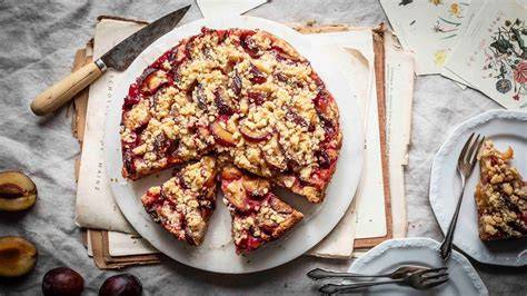 Portionierung und Nährwert Zwetschgenkuchen