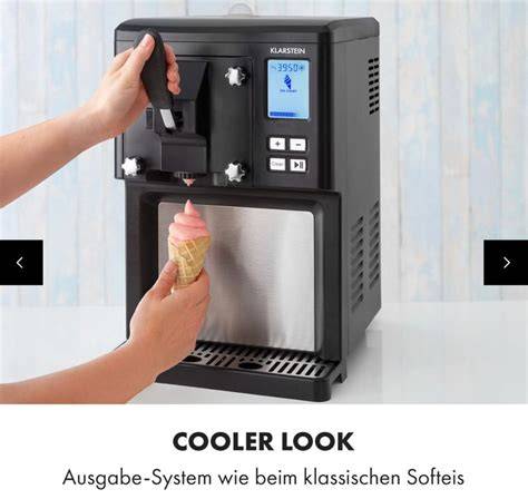 Portionierung von Softeis mit Klarstein SweetSwirl