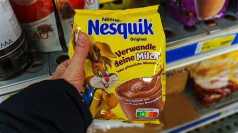 Portionsangaben und Dosierempfehlung für Nesquik