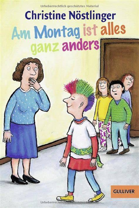 Porträt-Collage: Christine Nöstlinger und Motive ihrer Kinderbücher