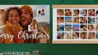 Poster-Adventskalender mit herausnehmbarem Fotoposter