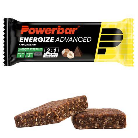 PowerBar Riegel Schokolade Nahaufnahme