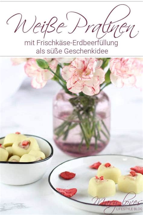 Pralinen als Geschenkidee mit kreativen Dekorationen