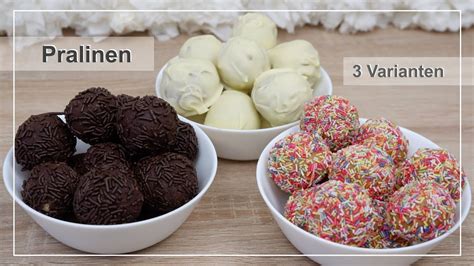 Pralinen aus Kuchenresten, verschiedene Varianten