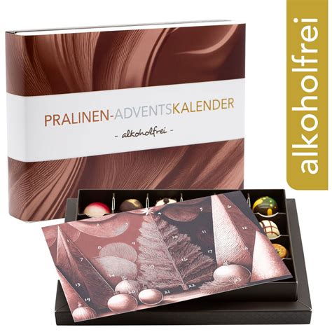Pralinen im Adventskalender-Fach
