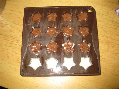 Pralinen in Silikonförmchen