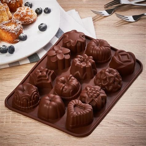 Pralinen in Silikonform