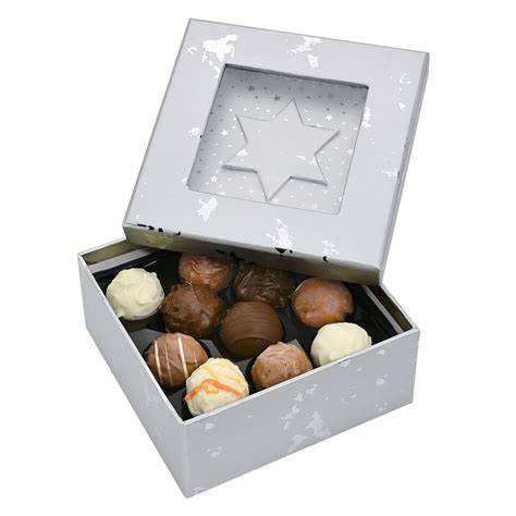 Pralinen in hübscher Geschenkbox