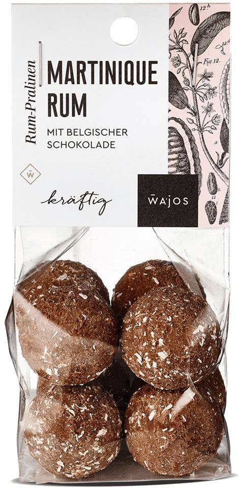 Pralinen mit Jamaika Rum Schokolade