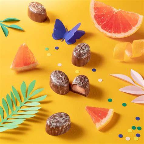 Pralinen und Schokolade Frühling Saison