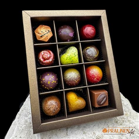 Pralinen-Auswahl für Geschenk