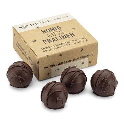 Pralinen-Füllungen: Nuss, Honig, Schokolade