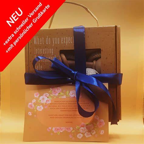 Pralinen-Geschenk mit individueller Grußkarte