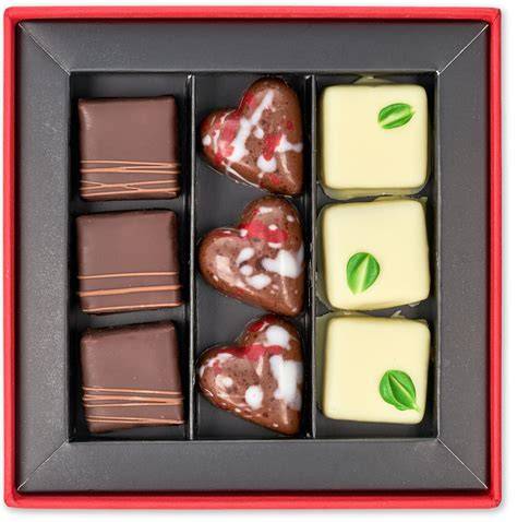 Pralinenbox mit Ballotin
