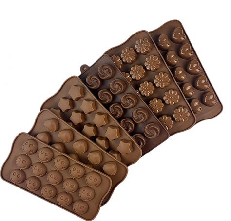 Pralinenformen und Werkzeuge