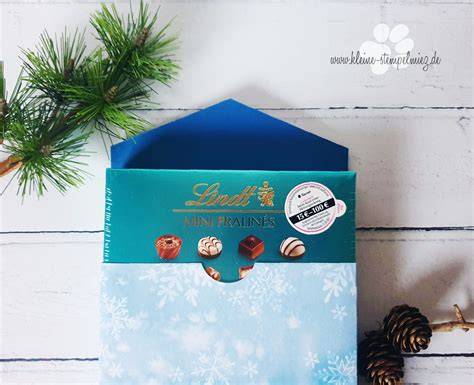 Pralinenverpackung im Advent als Geschenkidee