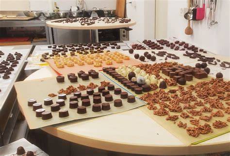 Pralinenvielfalt und Schokodesign