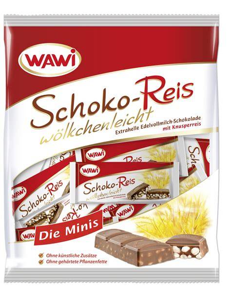 Preis und Verpackung Wawi Schoko-Reis