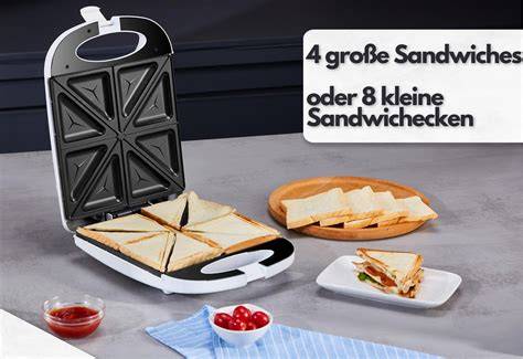 Preis-Leistungs-Grafik Sandwichmaker Waffeleisen