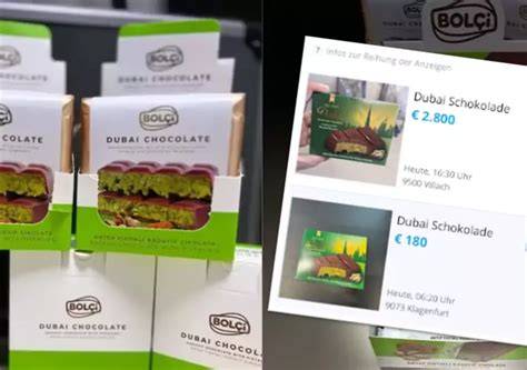 Preise und Angebotsschwankungen bei Dubai-Schokolade