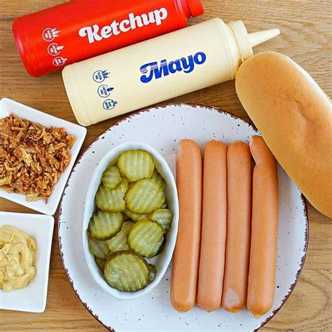 Preiswerte Zutaten für Hot Dog Torte