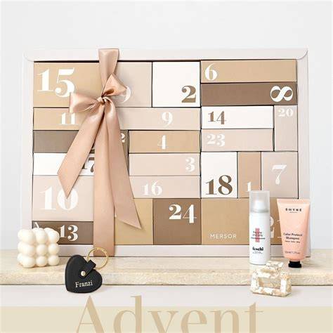 Premium Adventskalender Verpackung und Inhalte