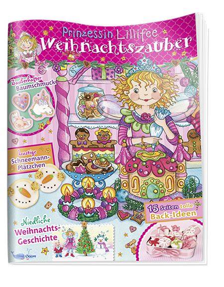 Prinzessin Lillifee Weihnachtszauber: Cover mit Glitzer und Goldfolie