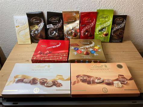 Produktübersicht: Lindt Tafeln, Pralinés, Lindor Kugeln