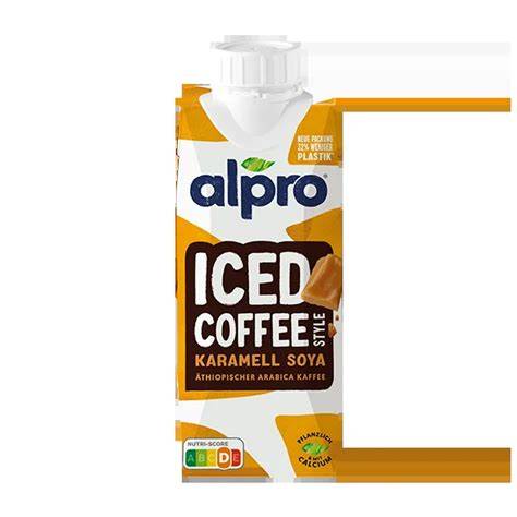Produkt Flasche Alpro Iced Coffee Style Karamell