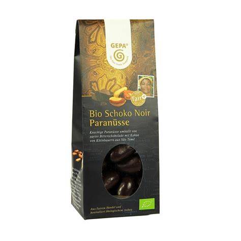 Produktabbildung: Bio Paranüsse mit dunkler Schokolade
