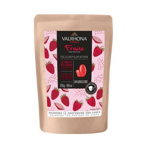 Produktabbildung: Valrhona Inspiration Erdbeere Chips