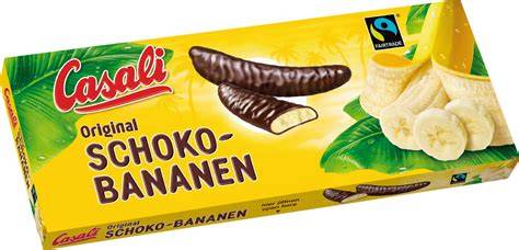 Produktabbildung Casali Schoko-Bananen auf Dessert