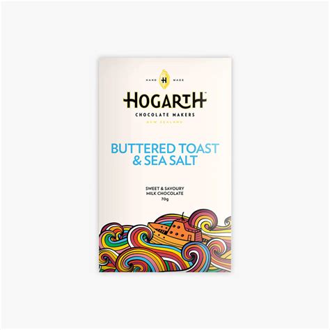 Produktbild: Hogarth Buttered Toast & Sea Salt Tafel