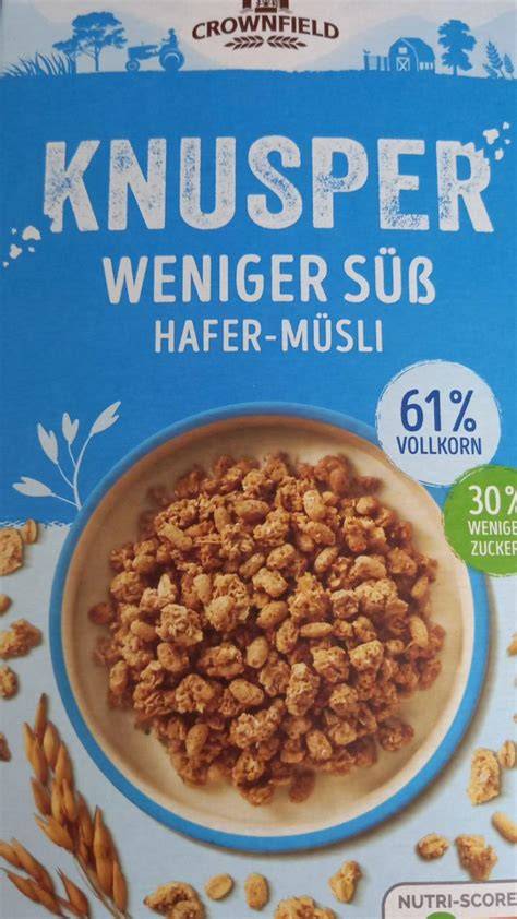 Produktbild: K-Classic Weniger Süß Knusper Müsli