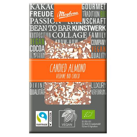 Produktbild: Vegane Schokoladentafel mit Mandeln und Quinoa