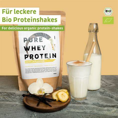 Produktbild: neutrales Whey Bio Protein Pulver