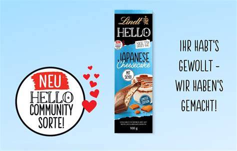 Produktbild Lindt HELLO Japanese Cheesecake