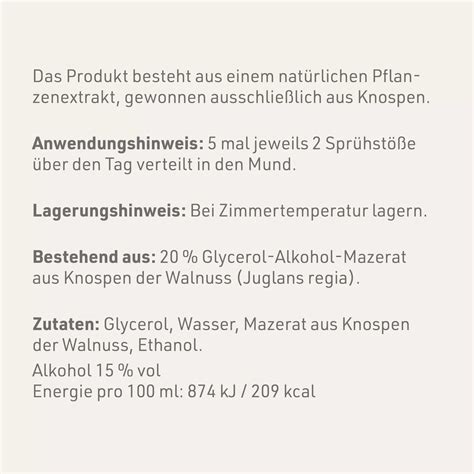 Produktetikett - Angaben und Details