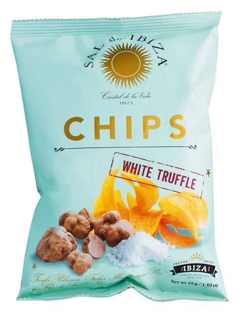 Produktetikett Sal de Ibiza Truffel Chips