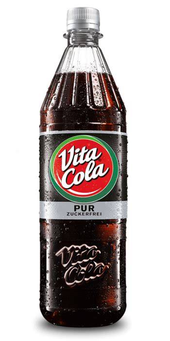 Produktetikett und Allergenhinweise: Vita Cola Pur zuckerfrei