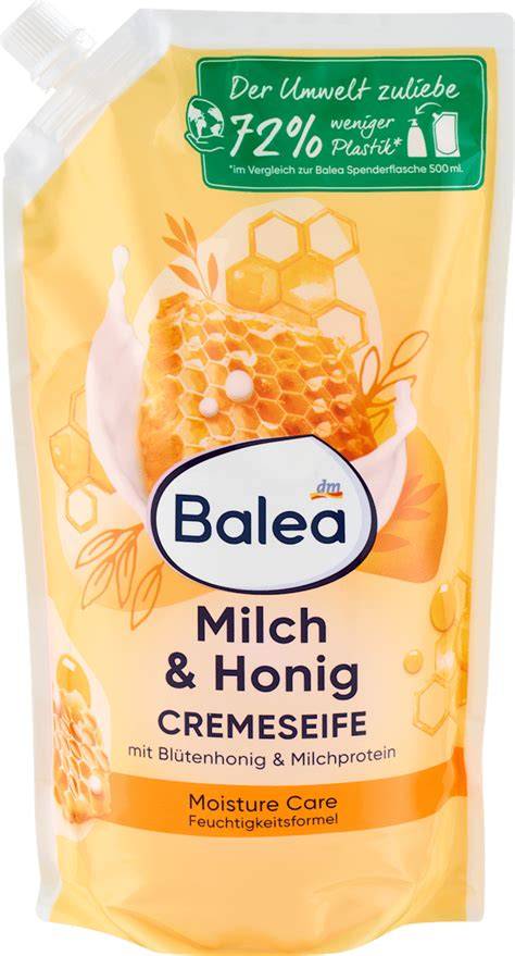 Produktflasche Balea Cremebad Milch & Honig