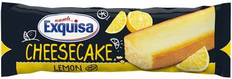 Produktfoto: Exquisa Käsekuchen Zitrone mit Verpackung