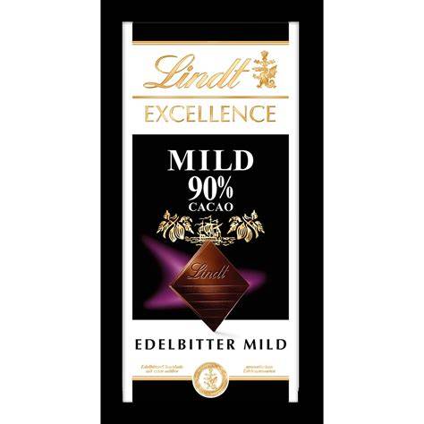 Produktfoto der Lindt Excellence 90% Tafel