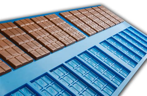 Produktion Schokoladenformen für Adventskalender