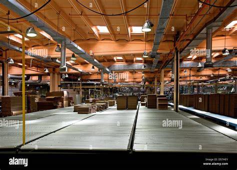 Produktion von Back-Chunks in einer Fabrik