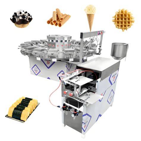 Produktionsanlage Waffelmaschine