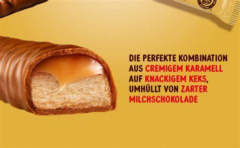 Produktionslinie für Schokoriegel mit Karamell und Rosinen