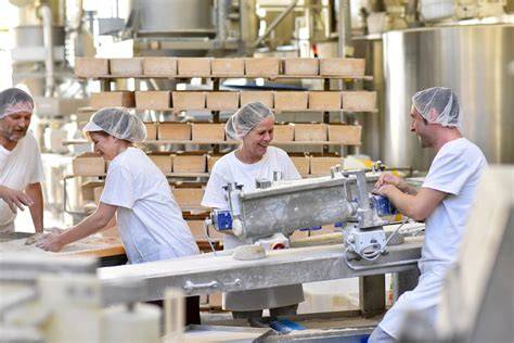 Produktionsmitarbeiter bei Wagner Pralinen