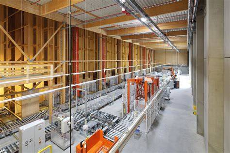 Produktionszentrum und Hochregallager Mettingen und Osnabrück
