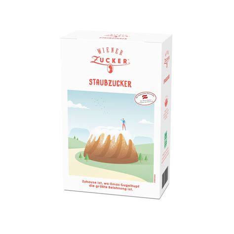 Produktpalette Wiener Zucker: Würfelzucker, Gelierzucker, brauner Zucker, Staubzucker